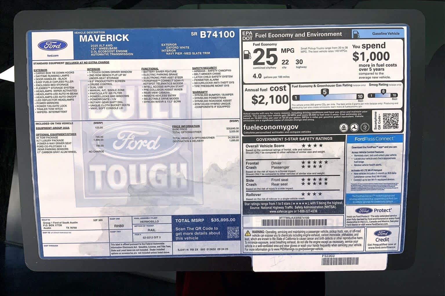 2025 Ford Maverick