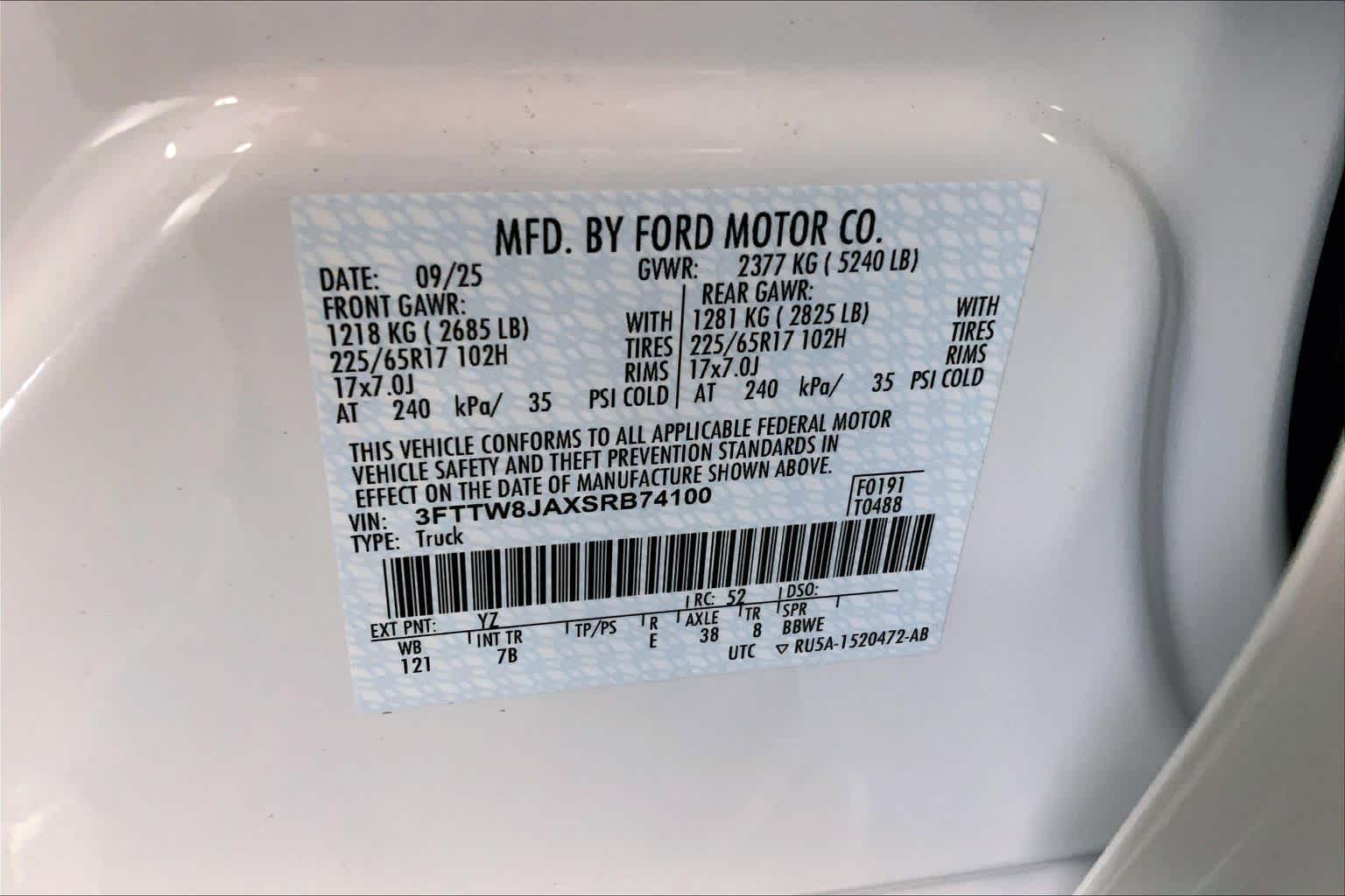 2025 Ford Maverick