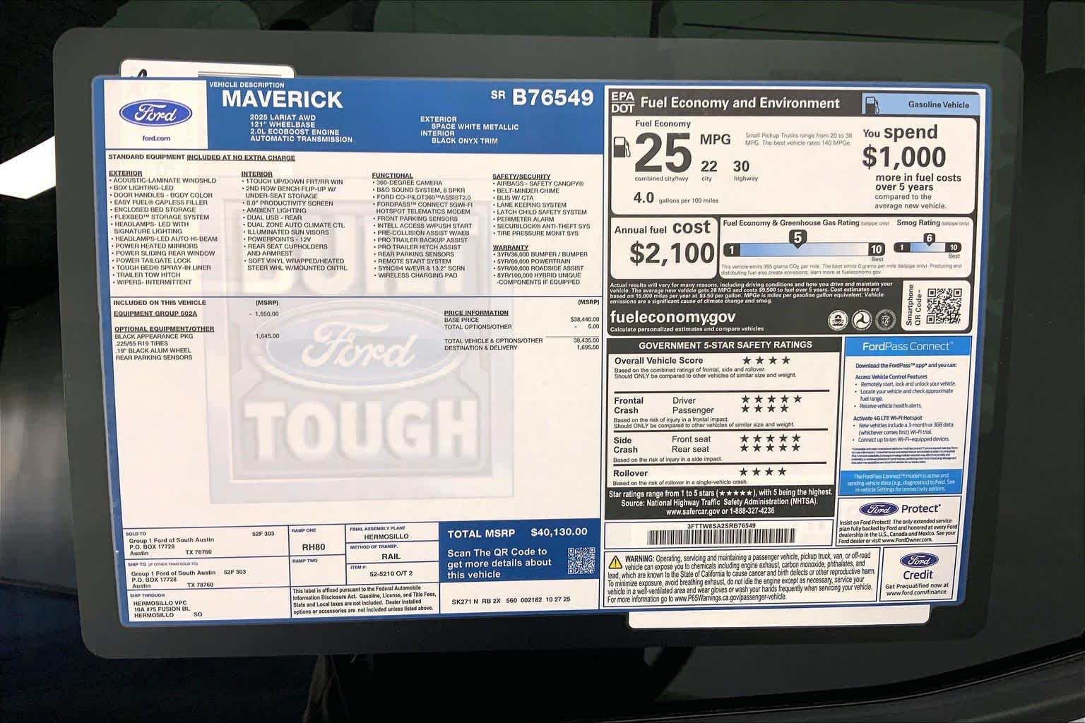 2025 Ford Maverick