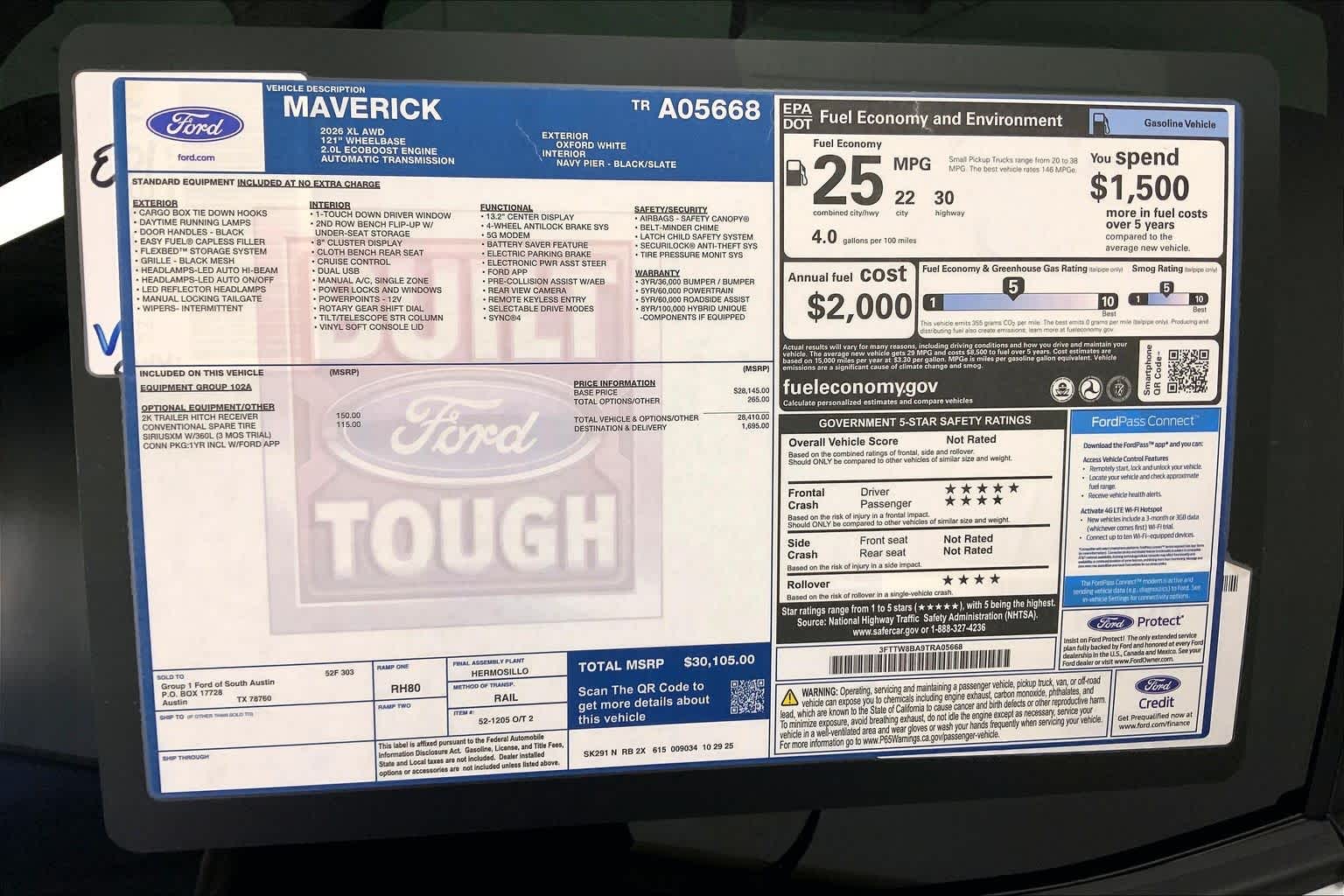 2026 Ford Maverick