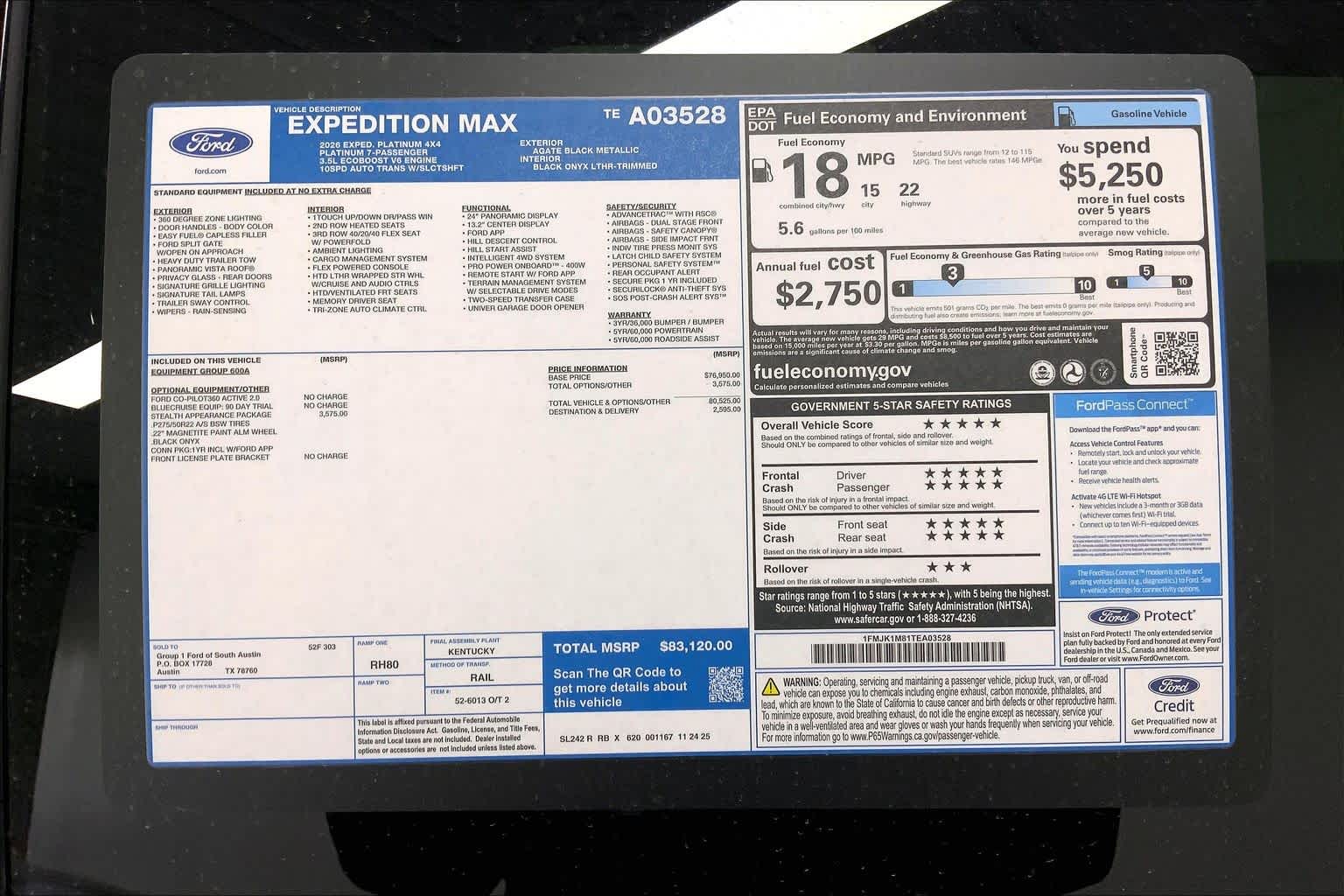 2026 Ford Expedition Max