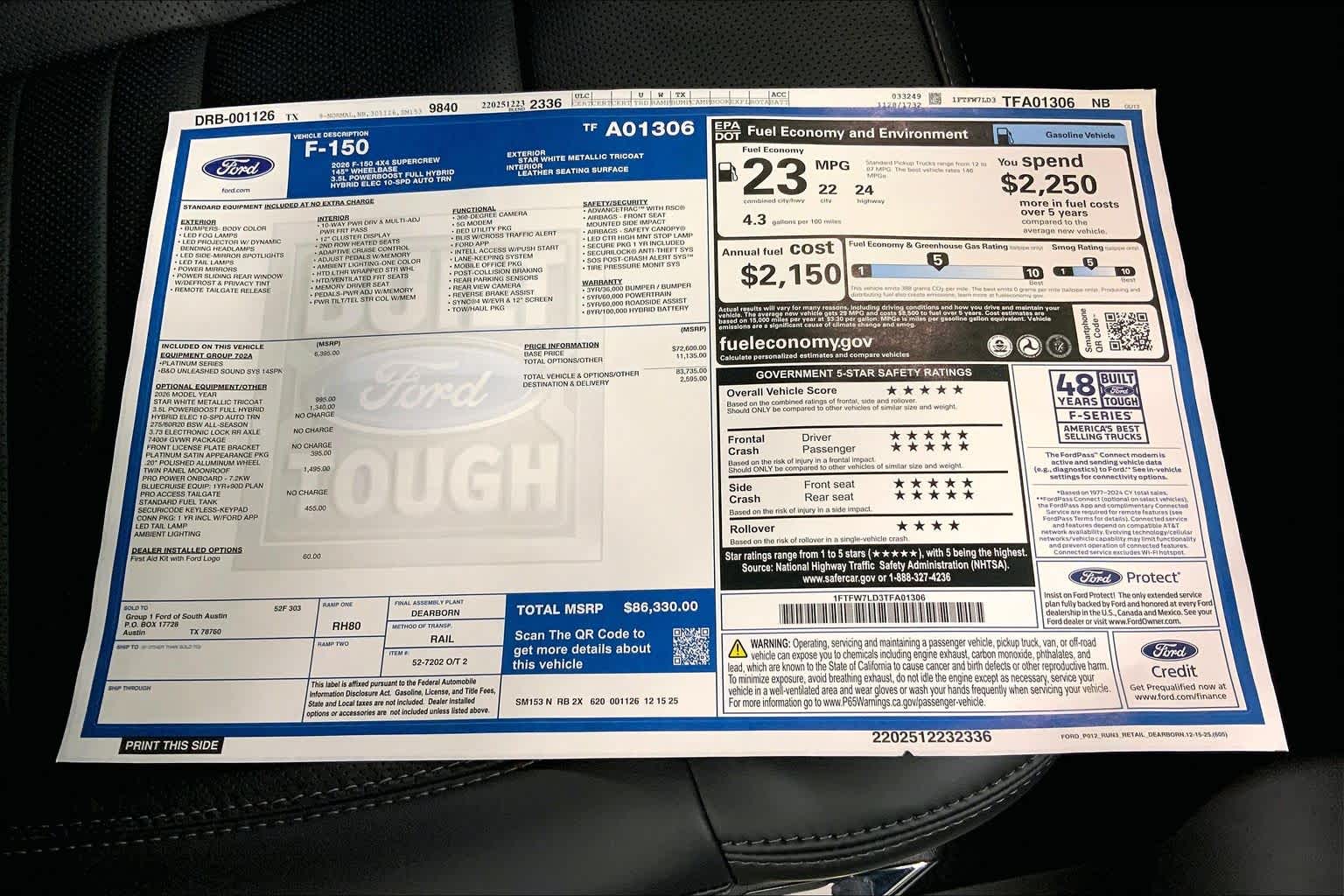 2026 Ford F-150