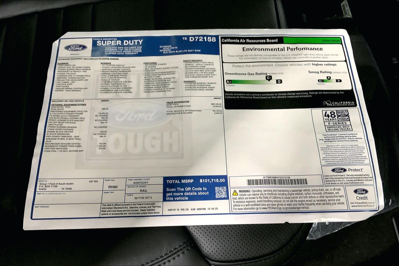 2026 Ford Super Duty F-350 SRW
