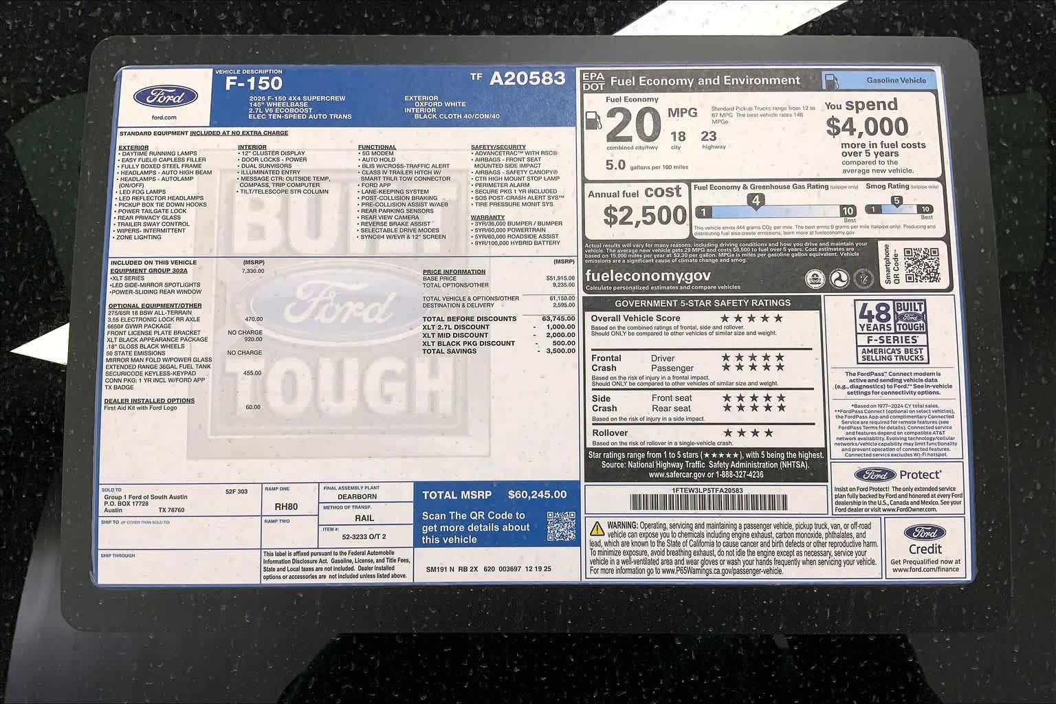 2026 Ford F-150