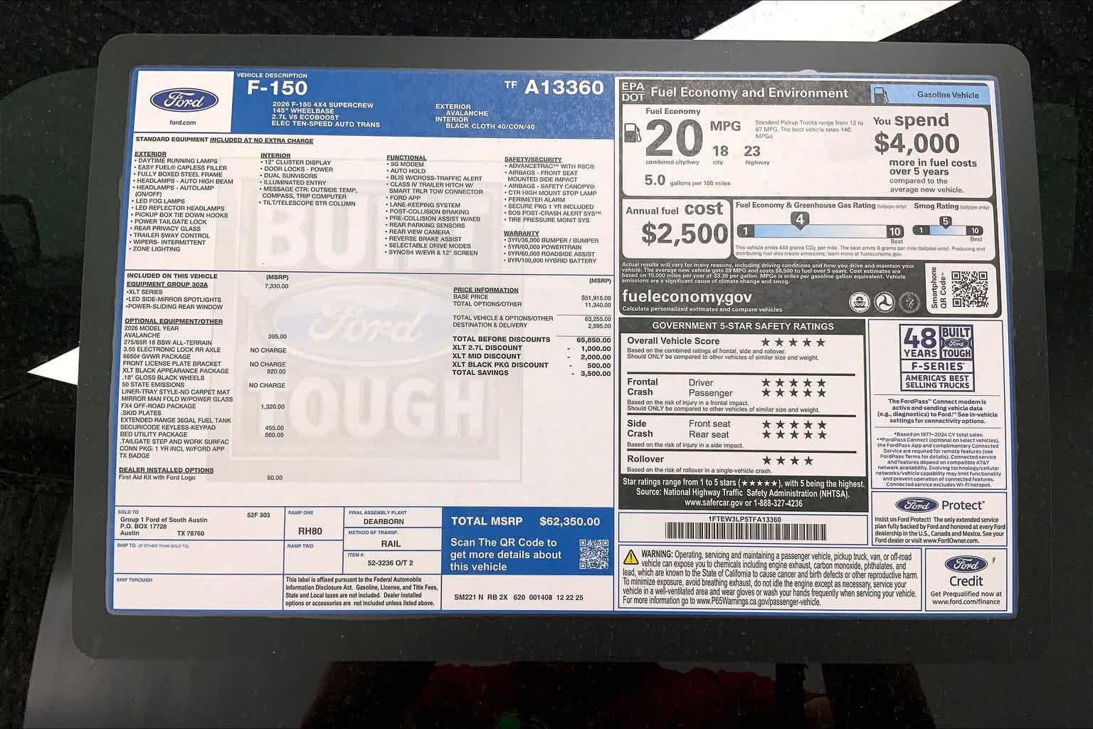 2026 Ford F-150