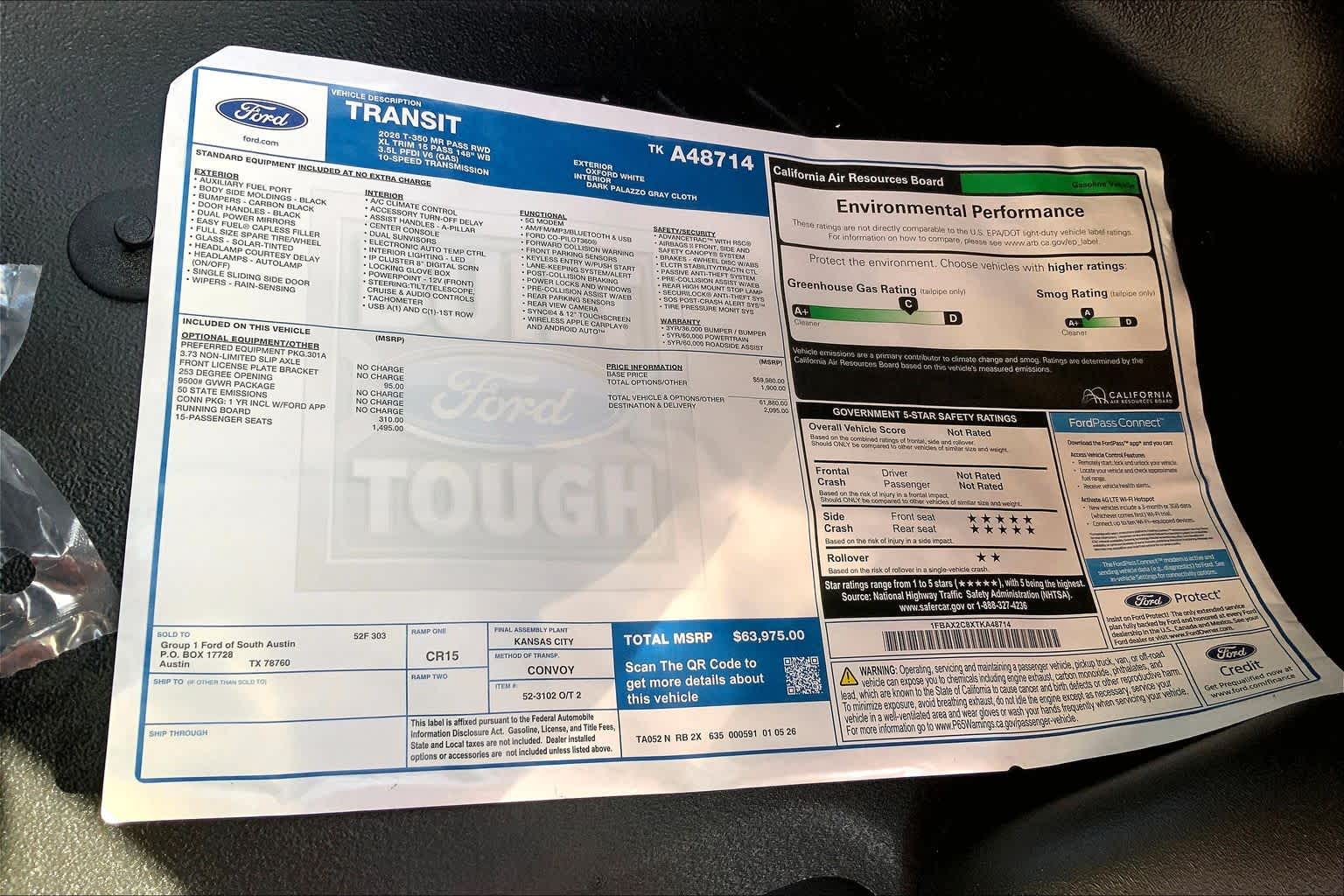 2026 Ford Transit Passenger Wagon