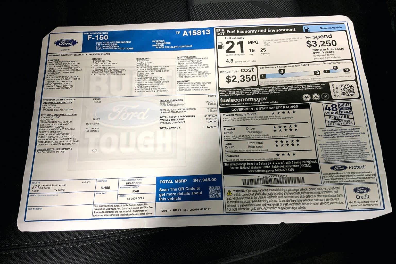 2026 Ford F-150