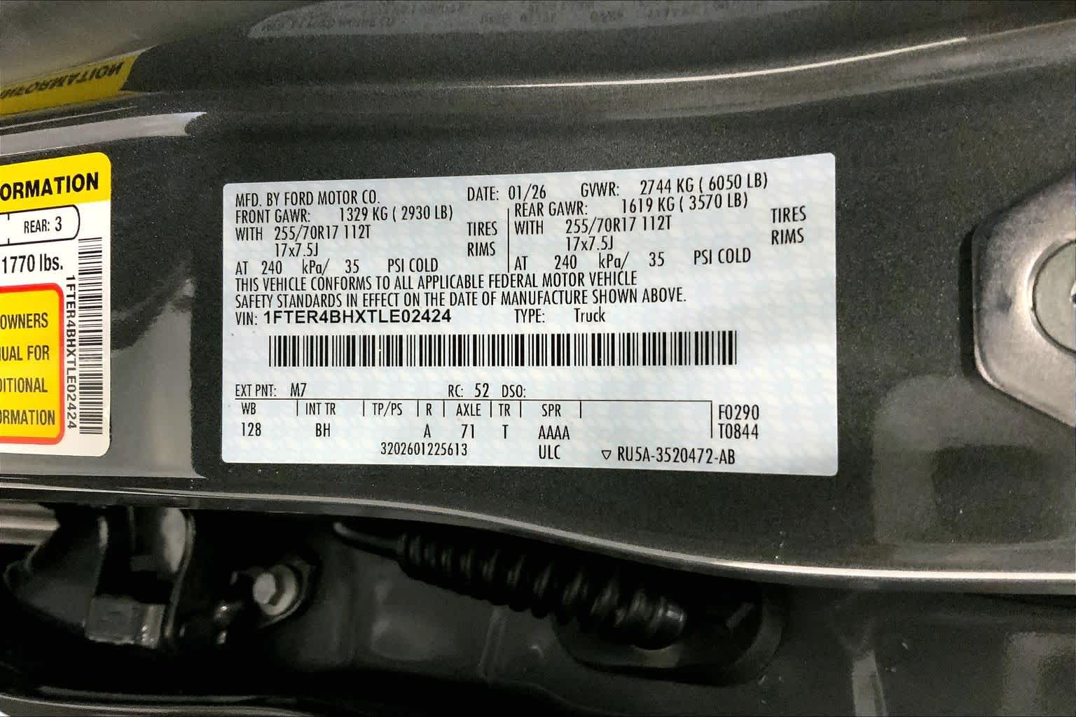 2026 Ford Ranger
