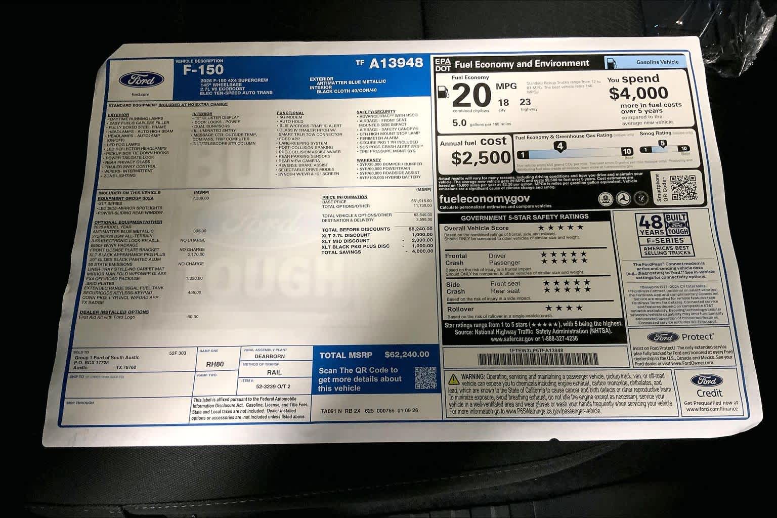 2026 Ford F-150