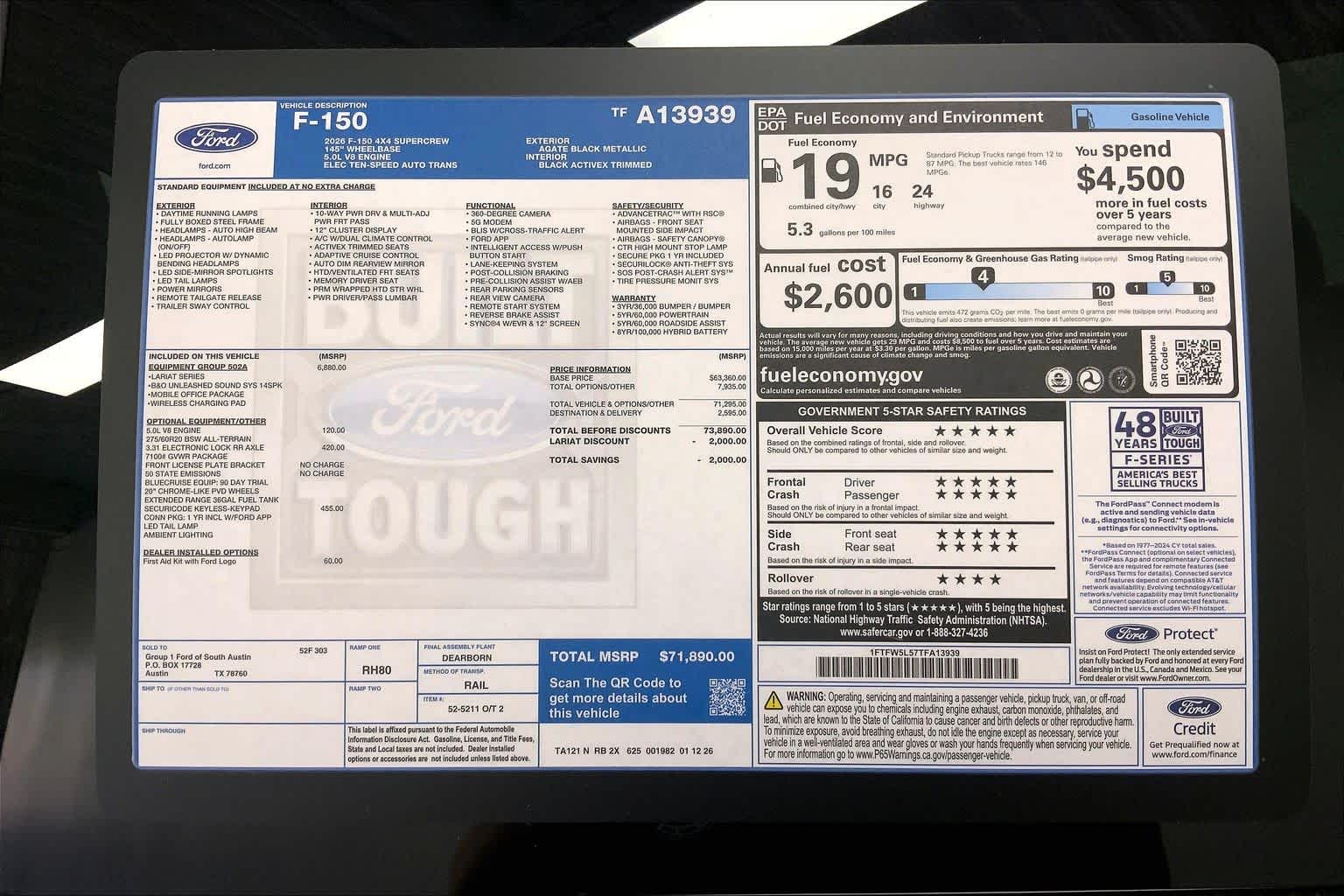 2026 Ford F-150