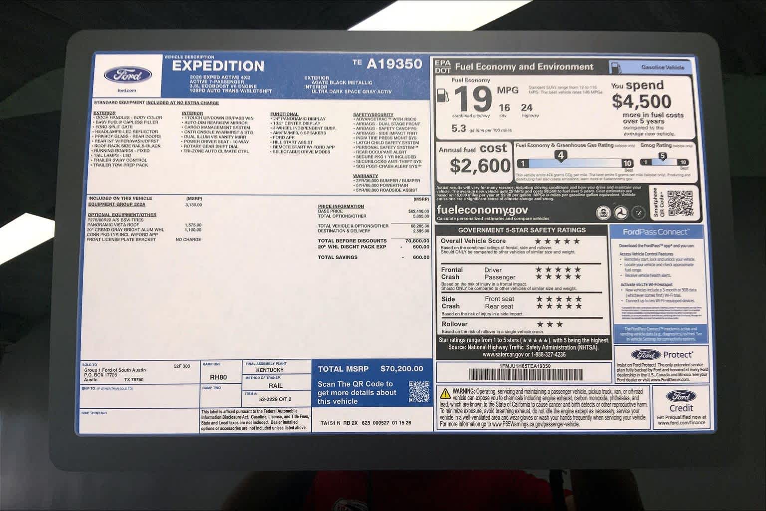 2026 Ford Expedition