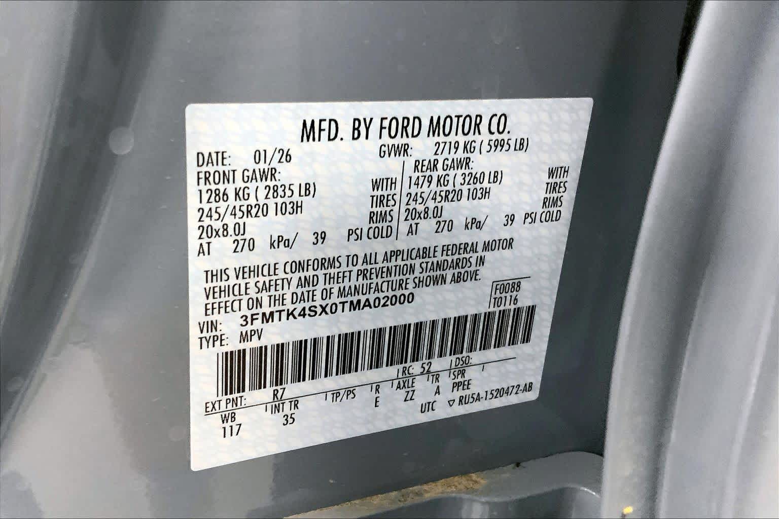 2026 Ford Mustang Mach-E