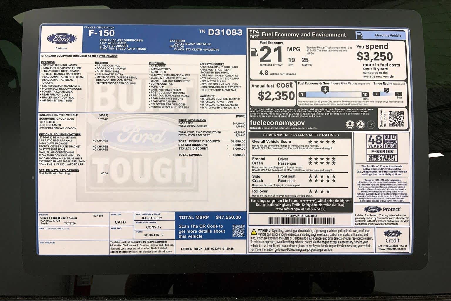 2026 Ford F-150