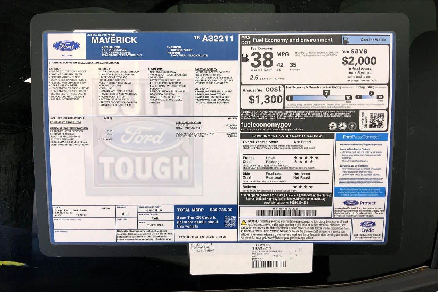 2026 Ford Maverick