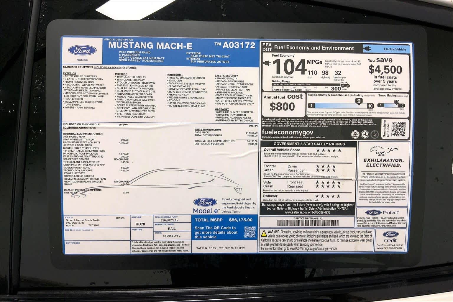 2026 Ford Mustang Mach-E