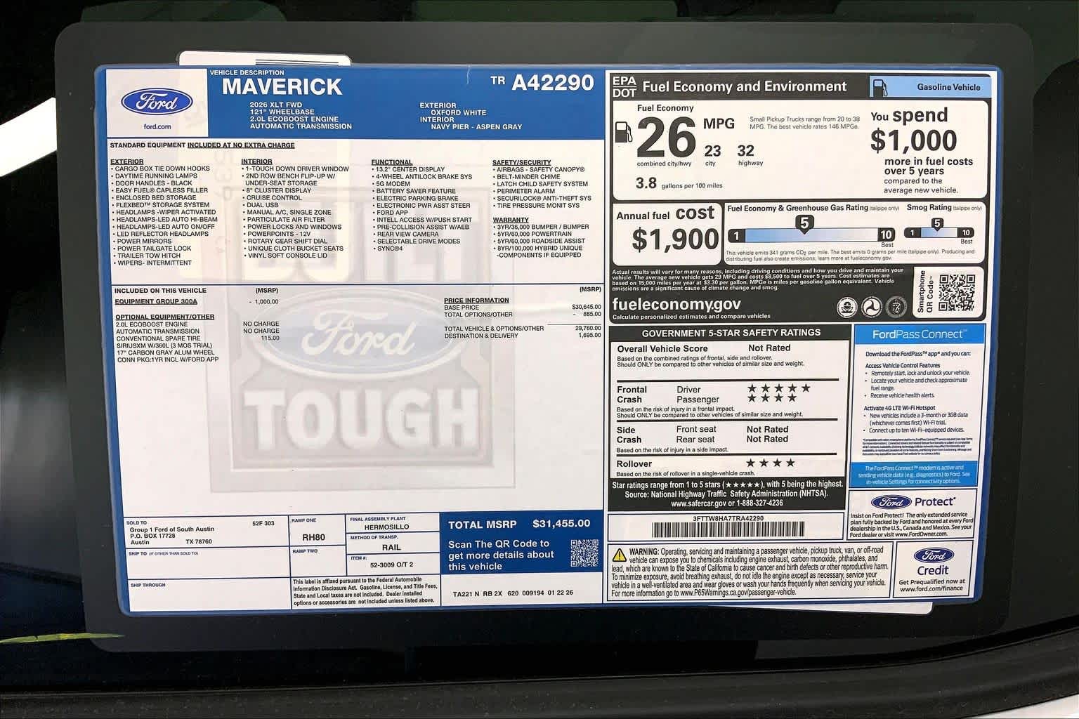 2026 Ford Maverick