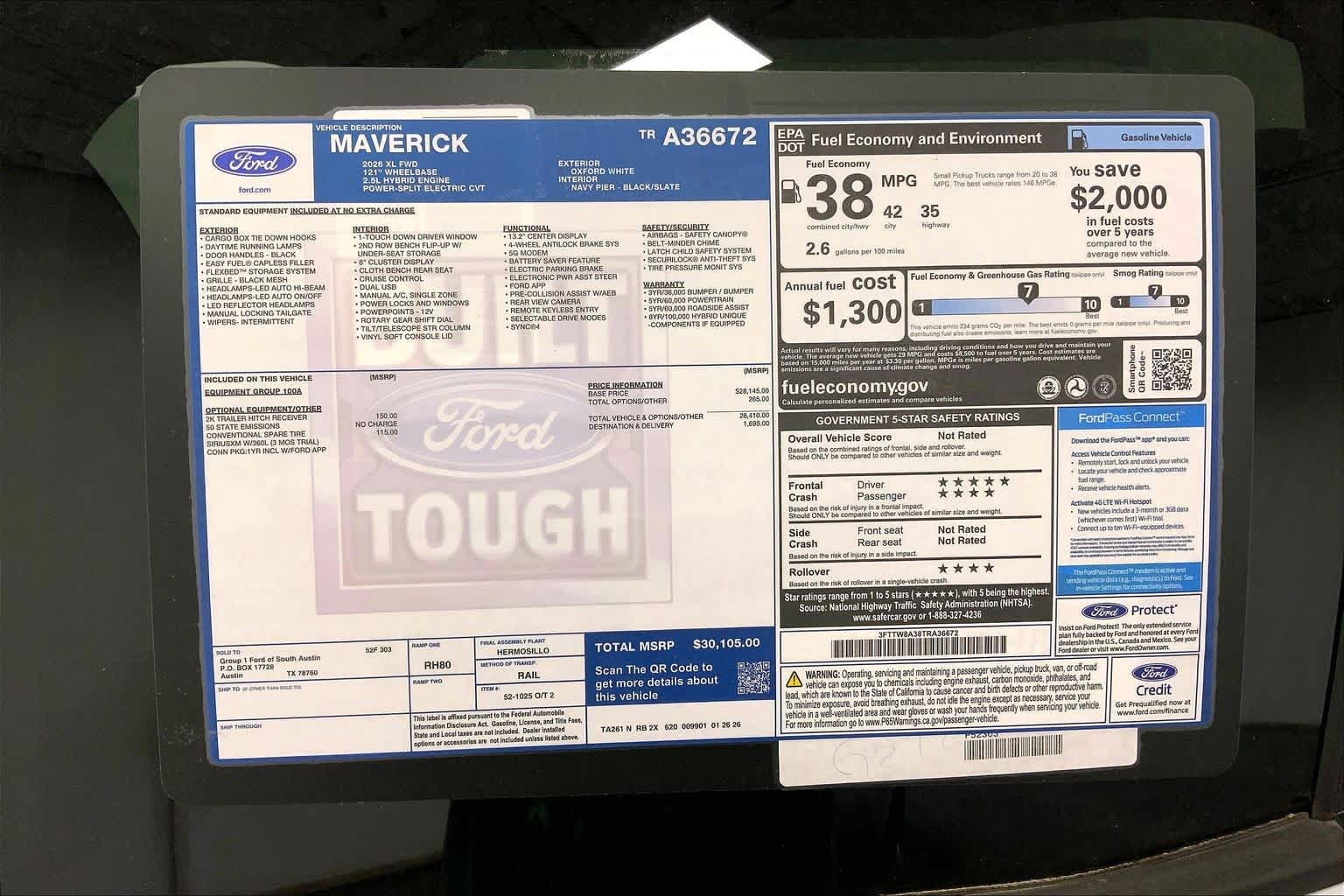 2026 Ford Maverick