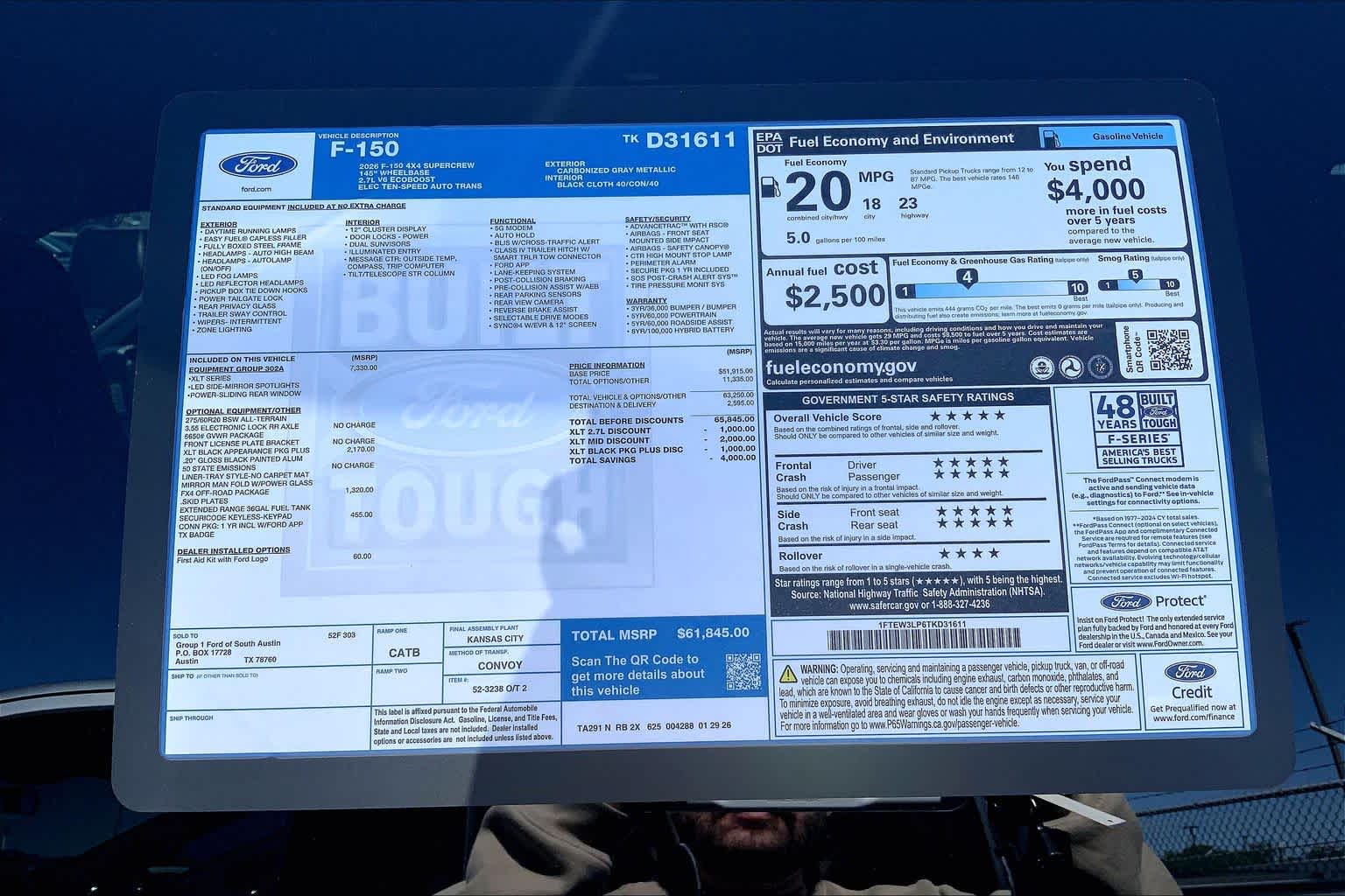2026 Ford F-150