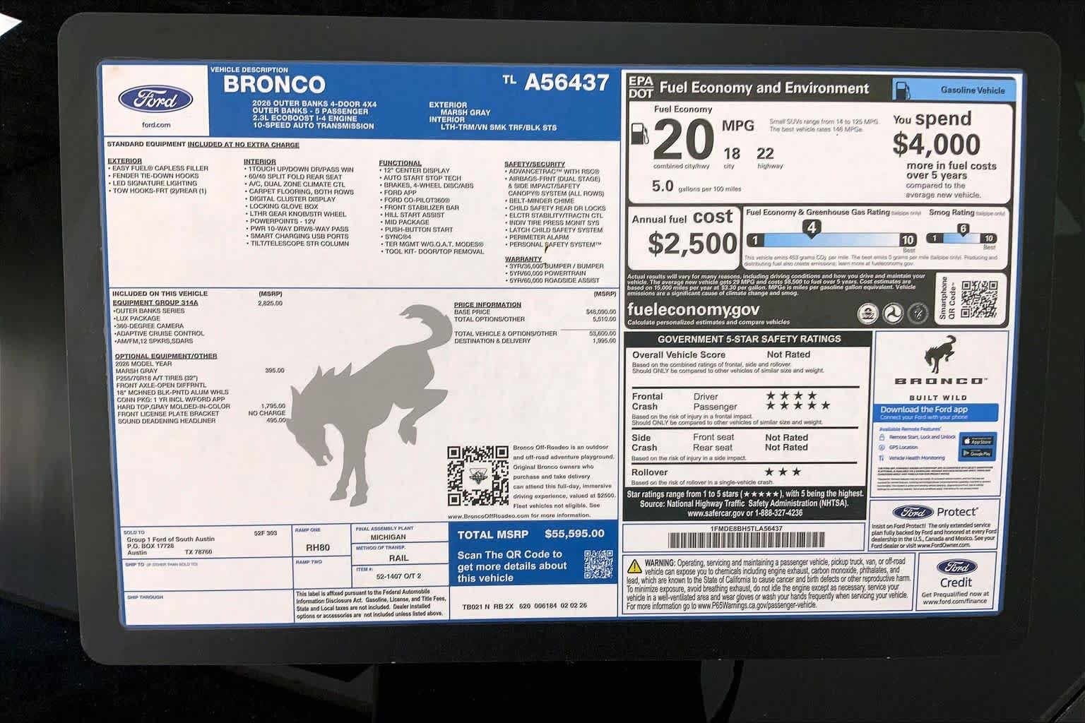 2026 Ford Bronco