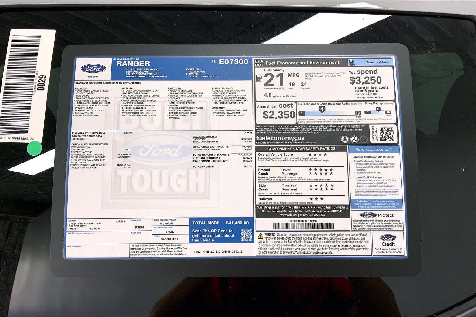 2026 Ford Ranger