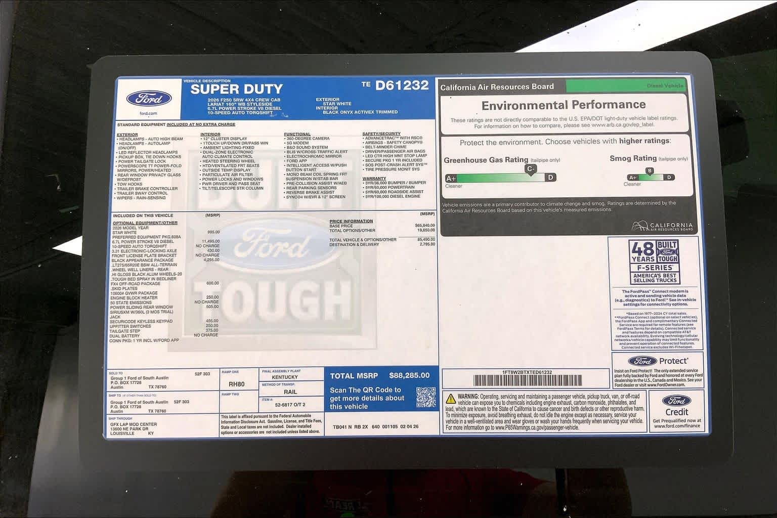 2026 Ford Super Duty F-250 SRW