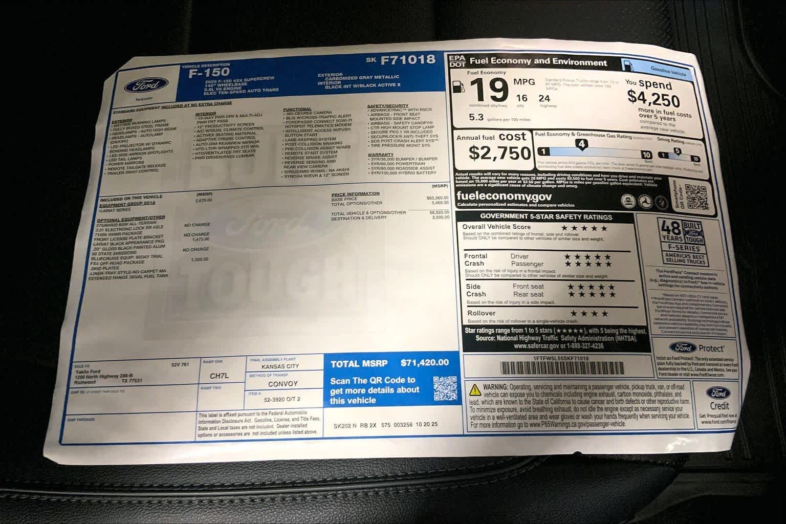2025 Ford F-150