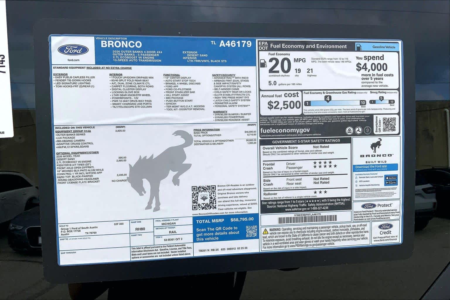 2026 Ford Bronco