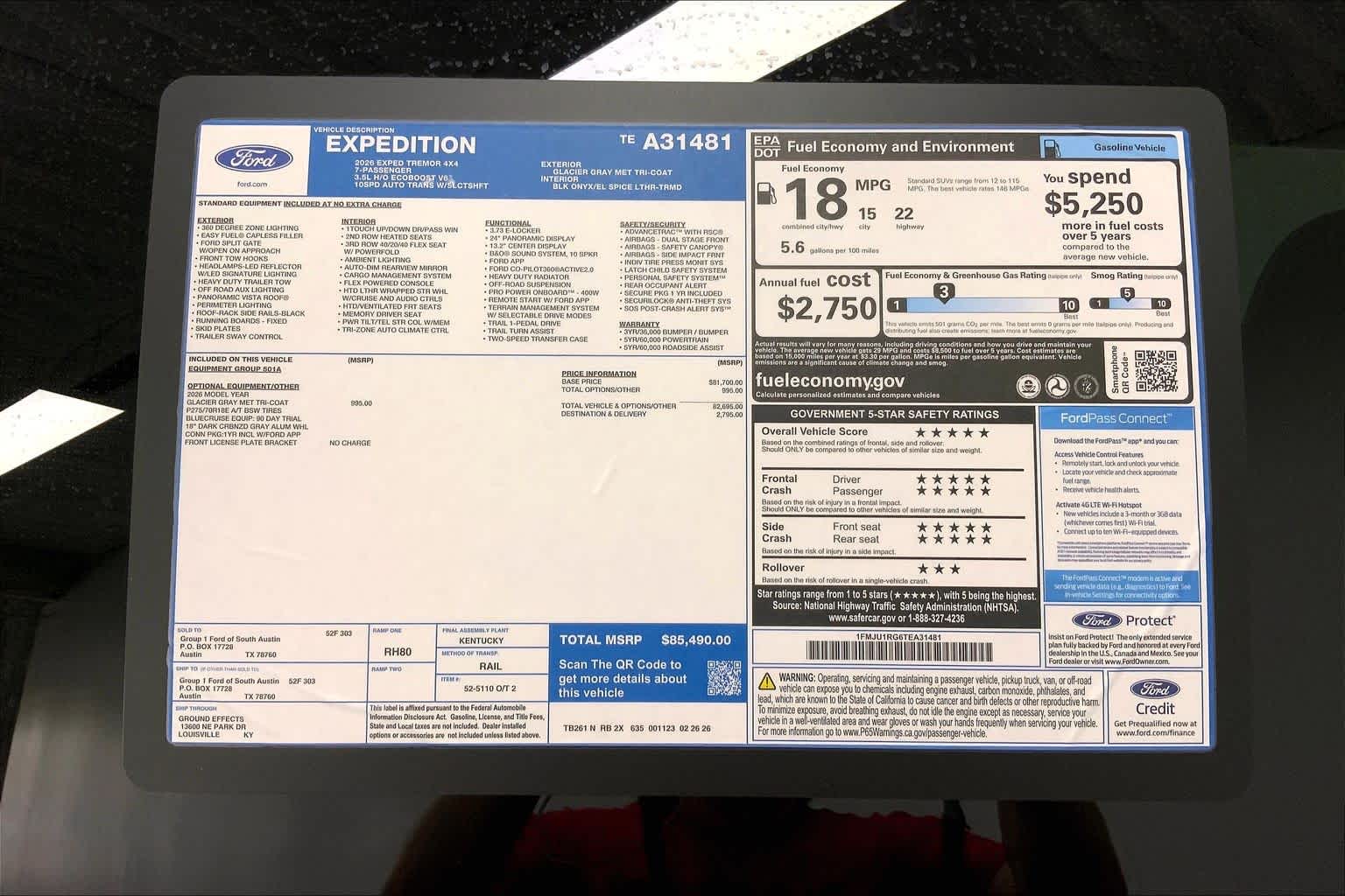 2026 Ford Expedition
