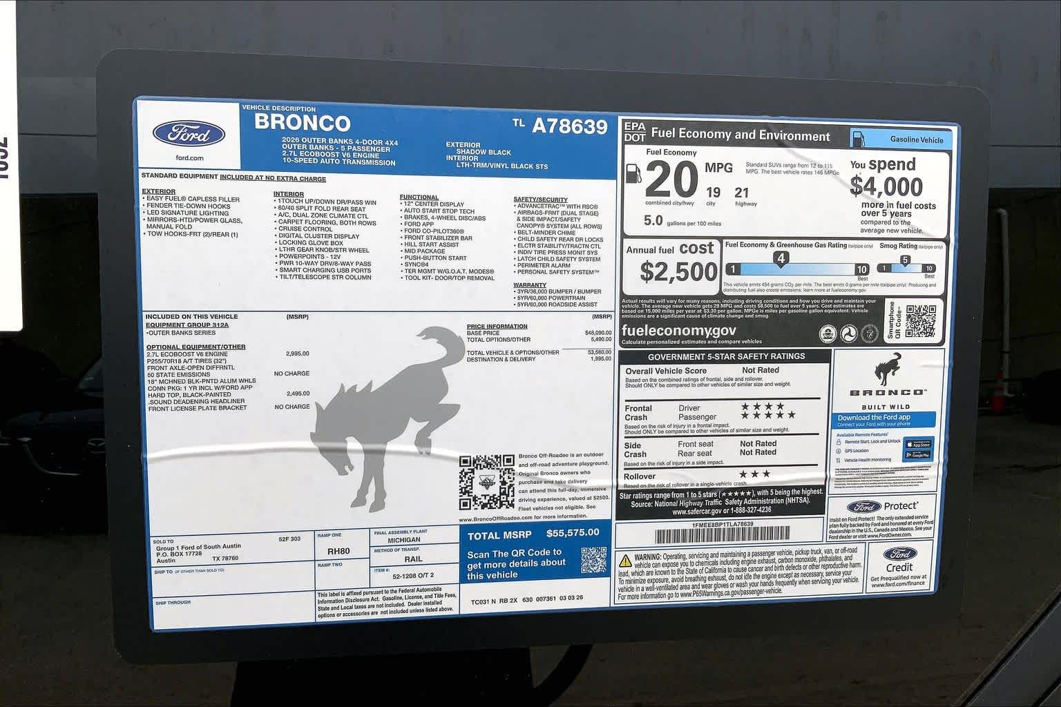 2026 Ford Bronco