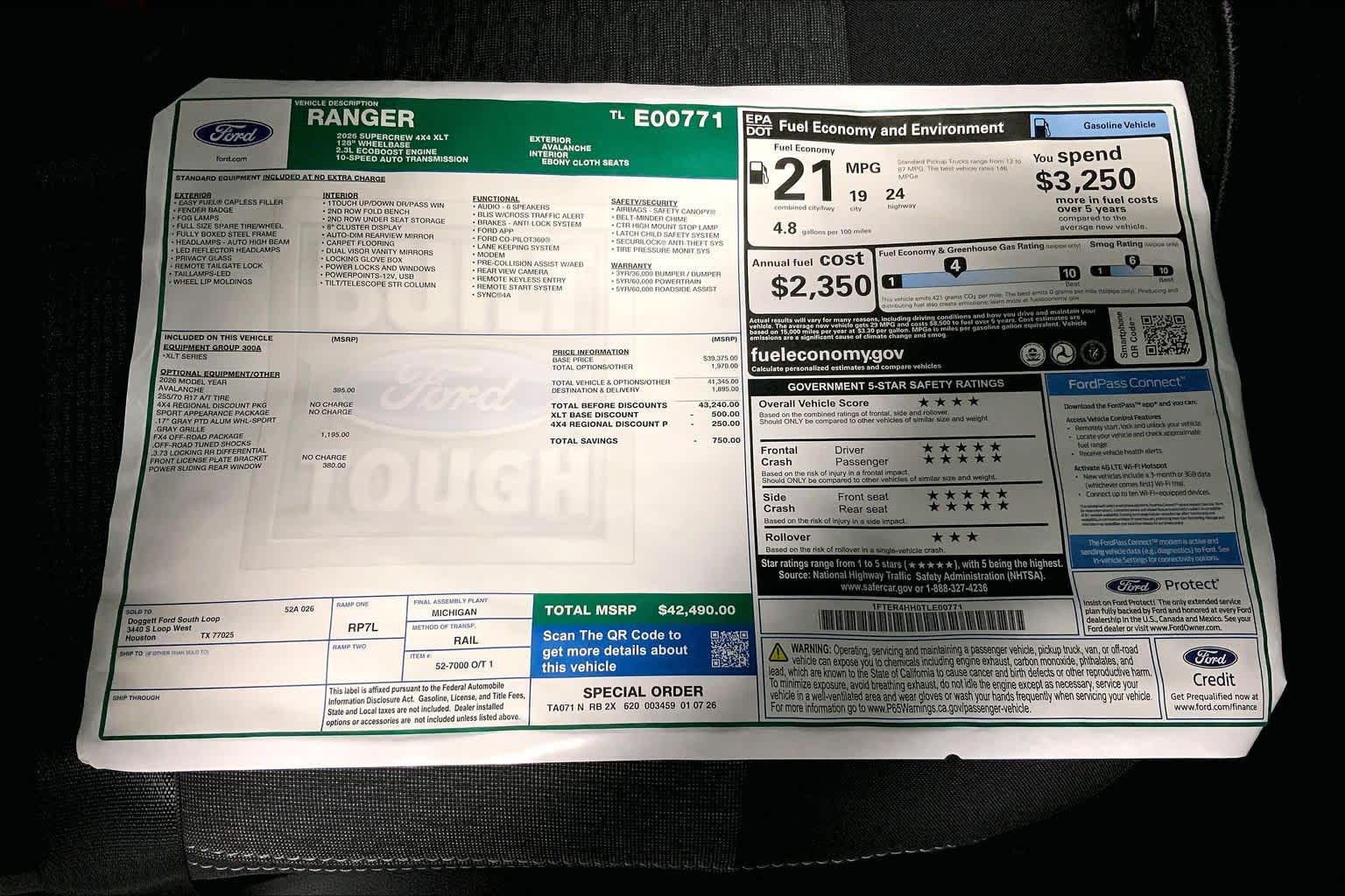 2026 Ford Ranger