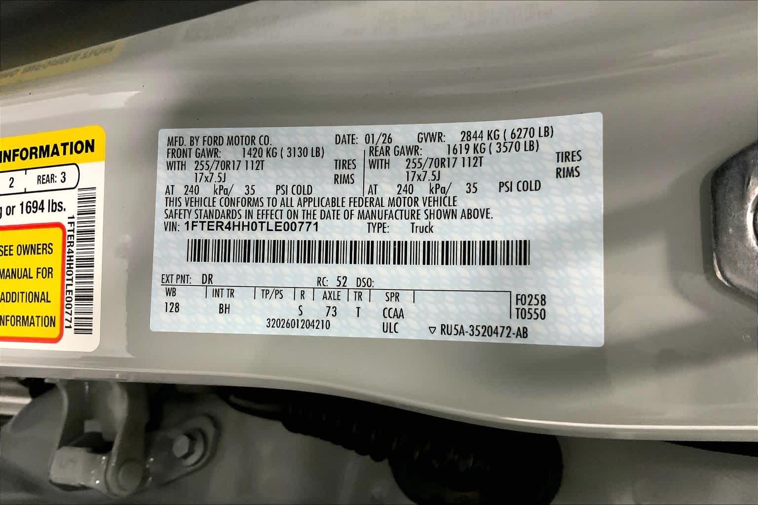 2026 Ford Ranger