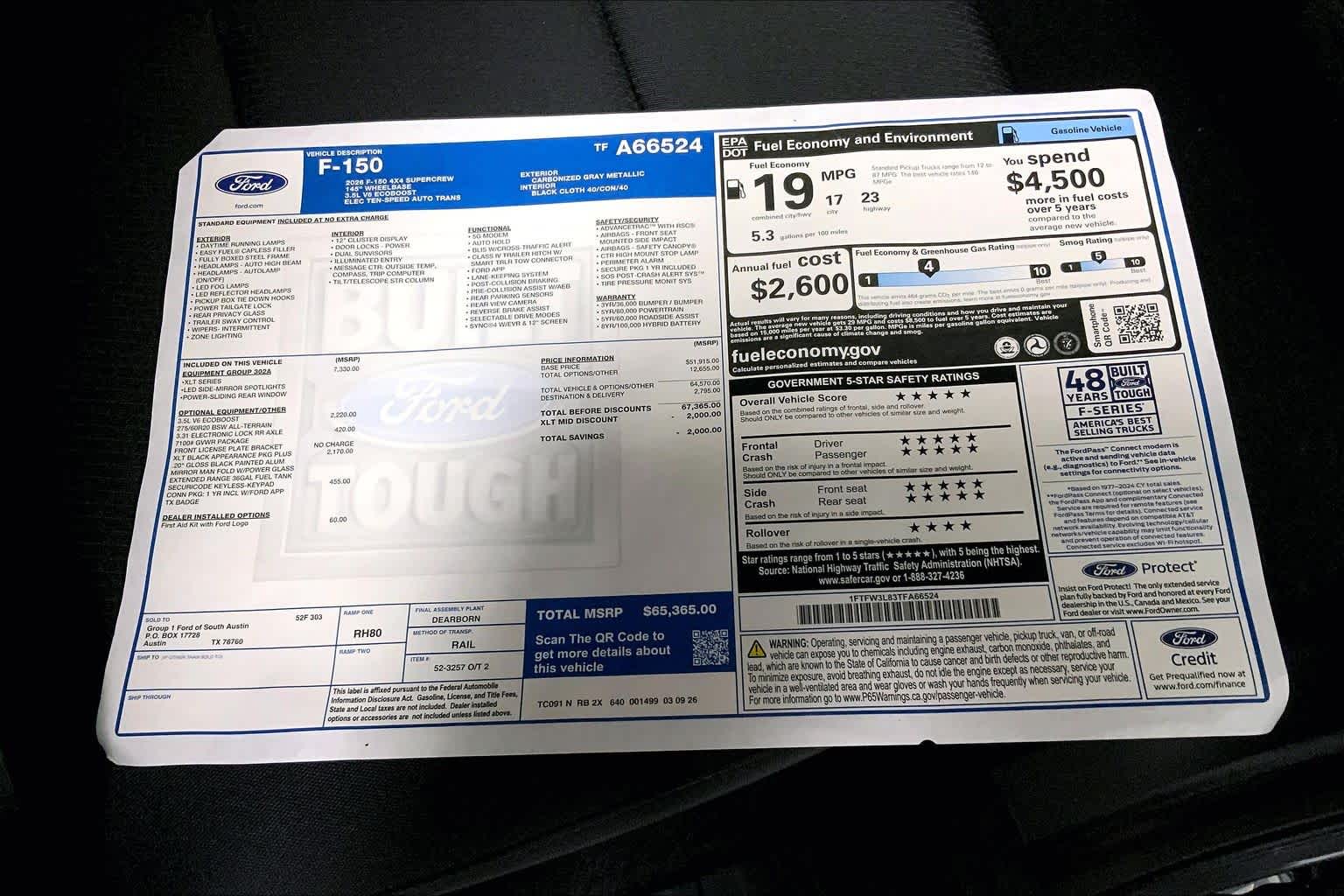 2026 Ford F-150
