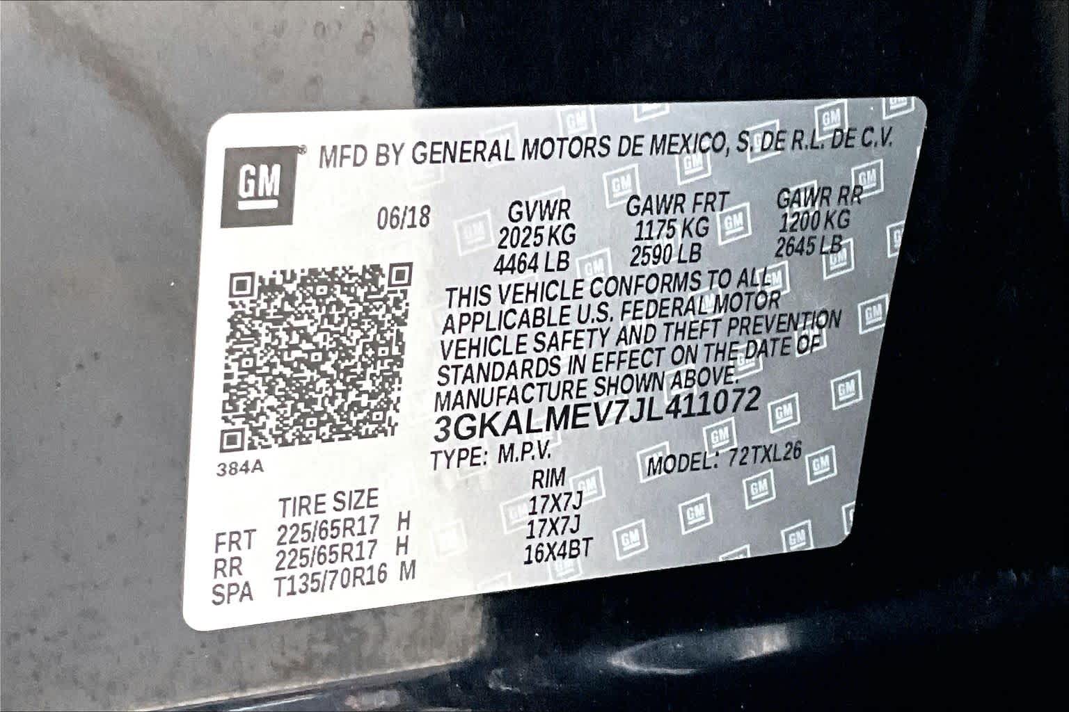 2018 GMC Terrain