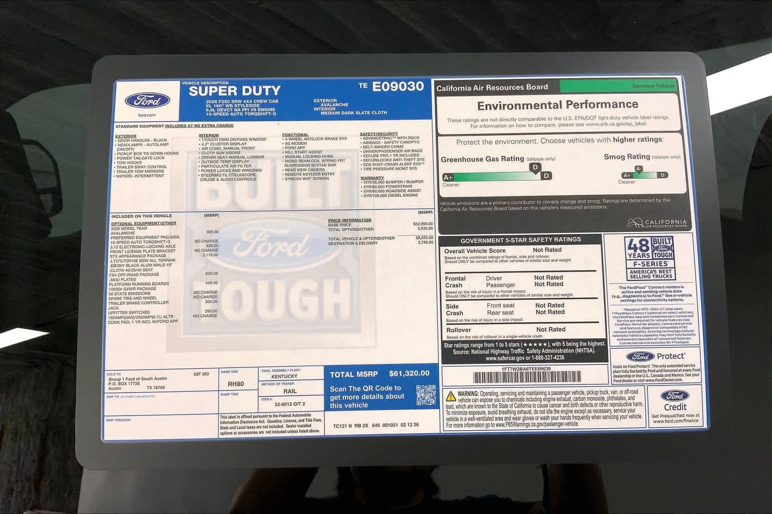 2026 Ford Super Duty F-250 SRW