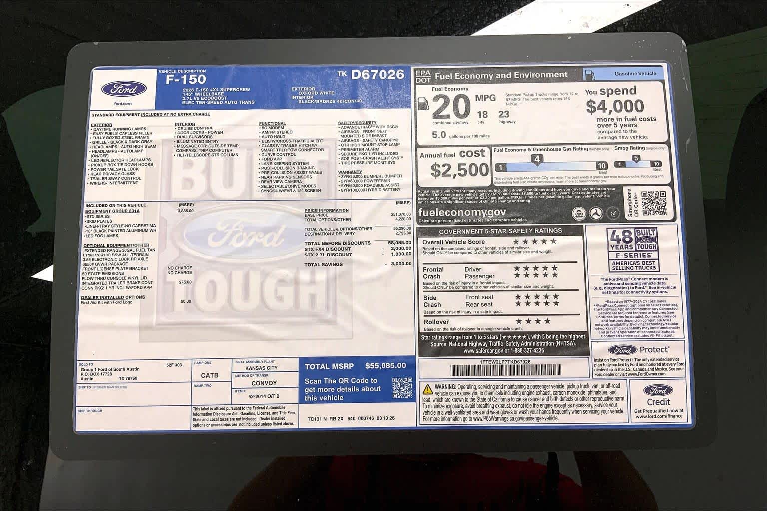 2026 Ford F-150