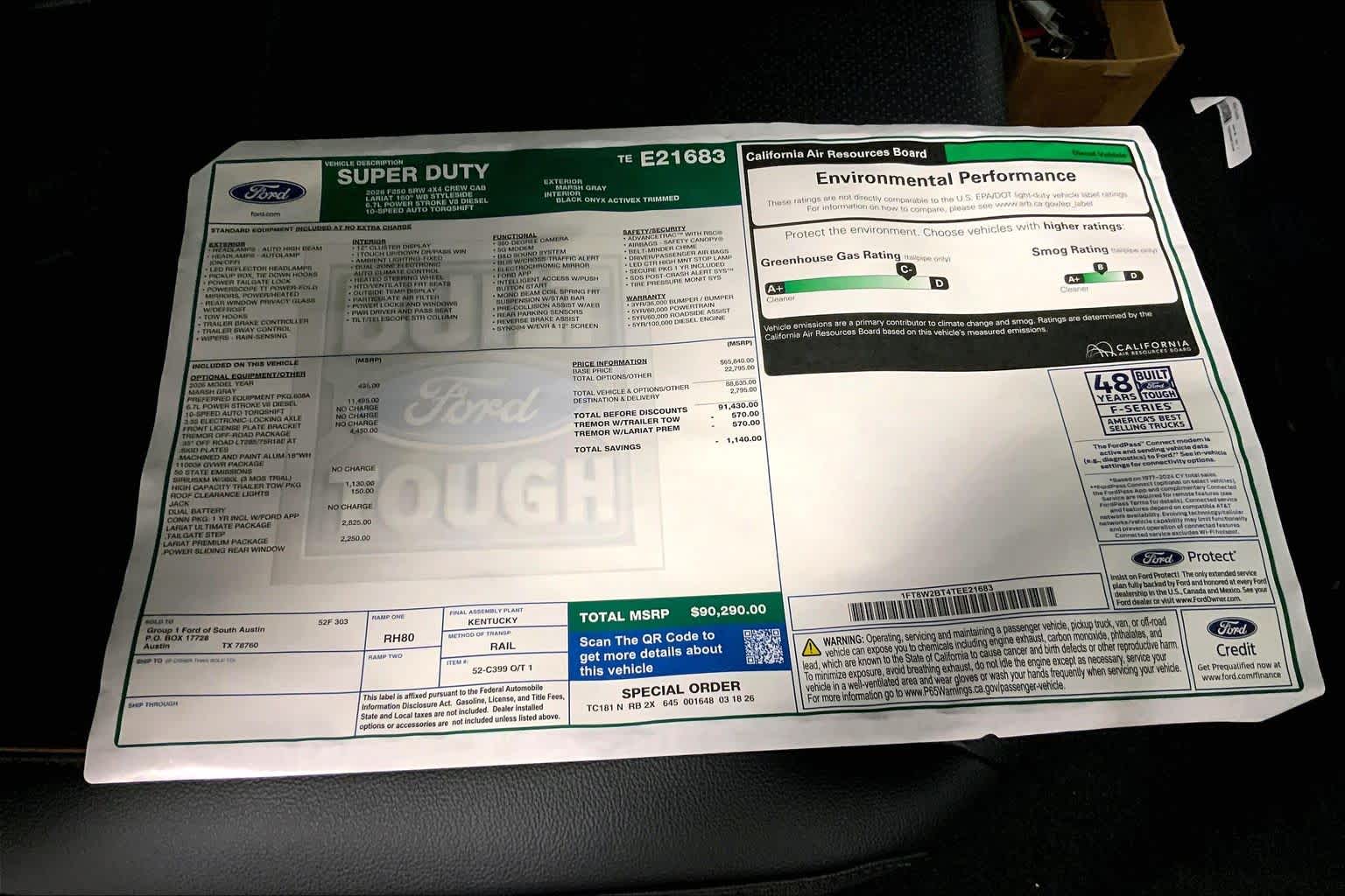 2026 Ford Super Duty F-250 SRW