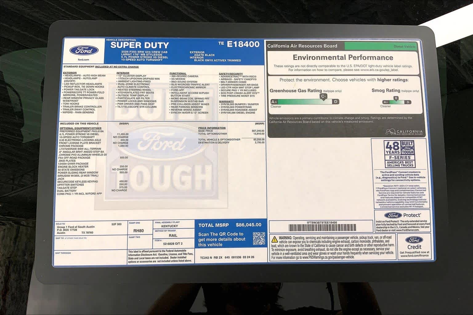 2026 Ford Super Duty F-350 SRW
