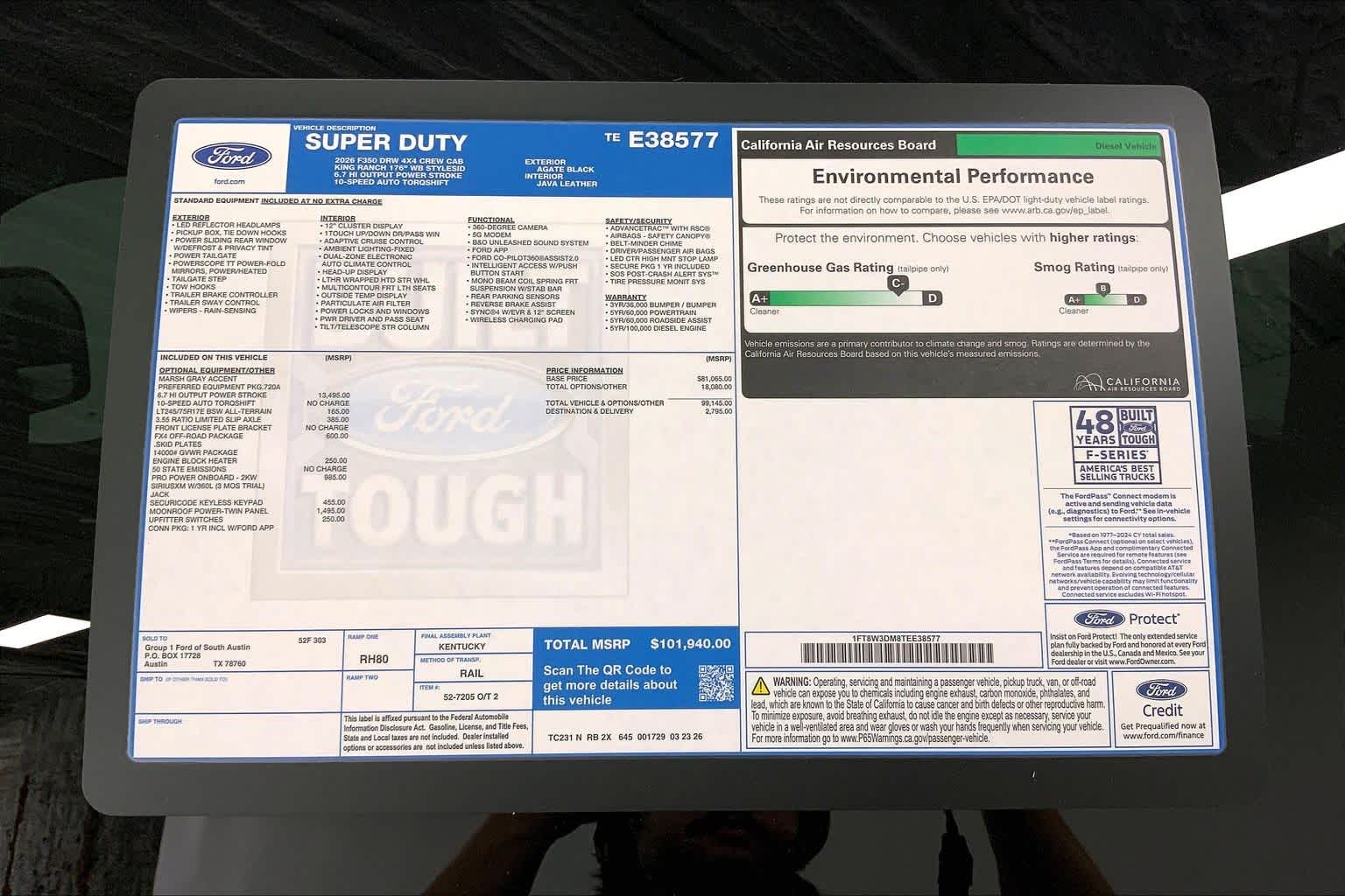 2026 Ford Super Duty F-350 DRW Pickup