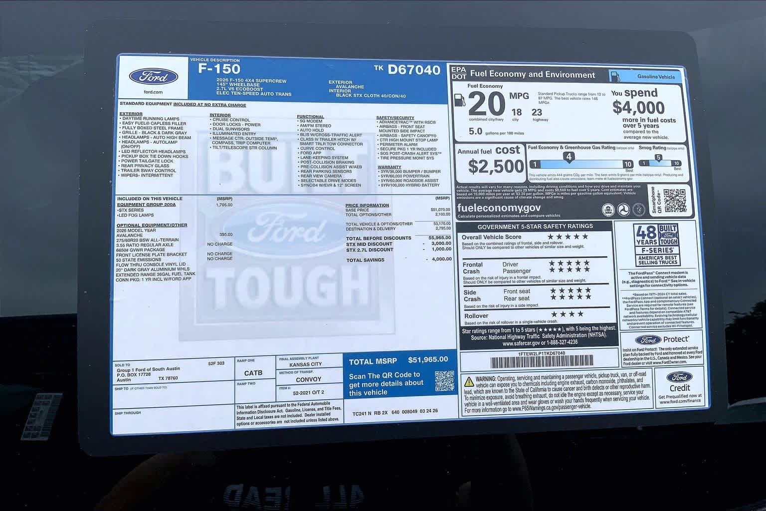 2026 Ford F-150