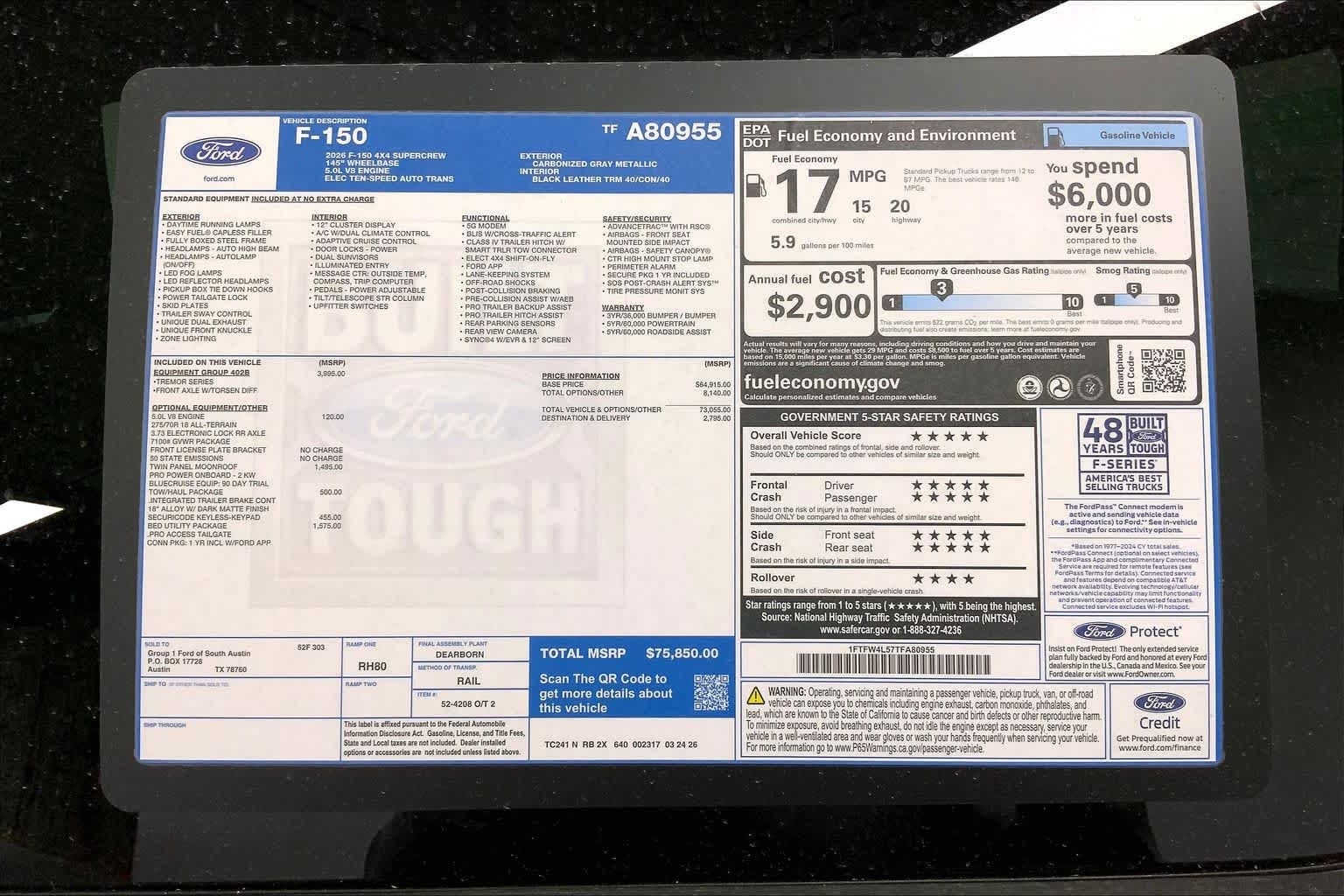 2026 Ford F-150