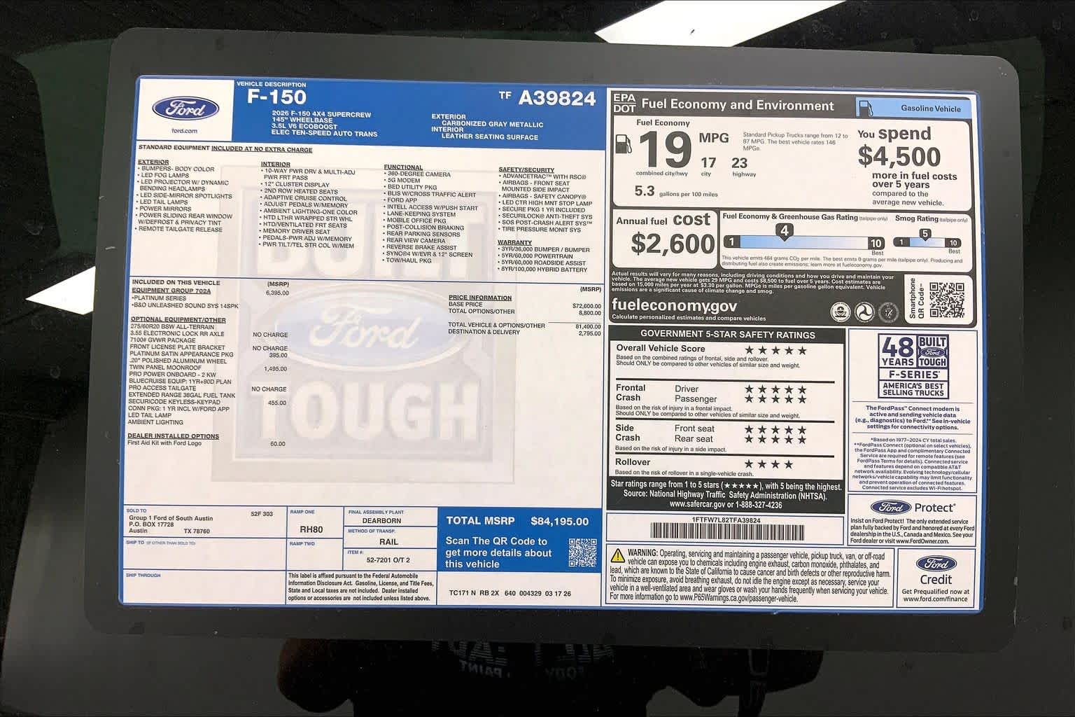 2026 Ford F-150