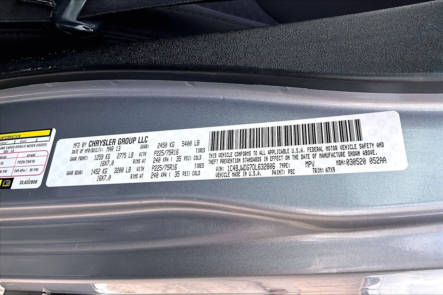 2013 Jeep Wrangler Unlimited
