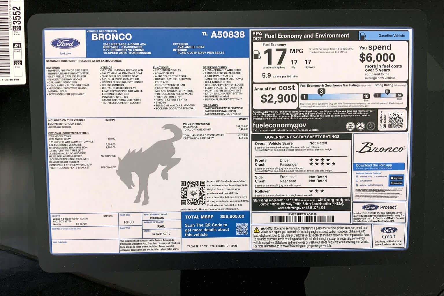 2026 Ford Bronco