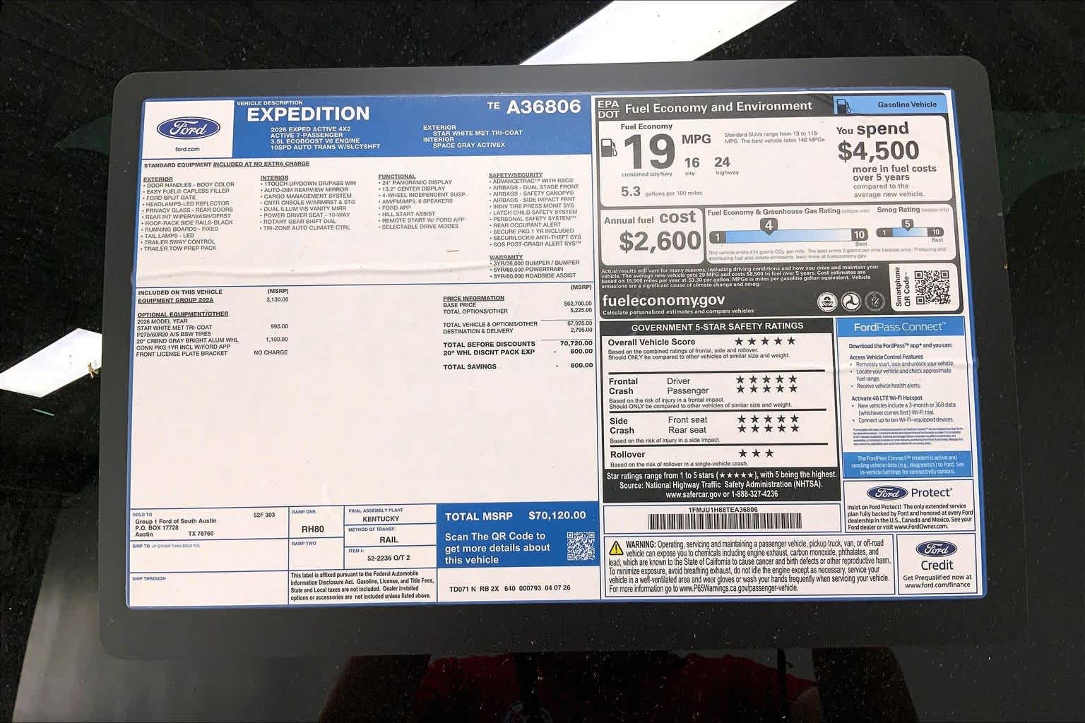 2026 Ford Expedition