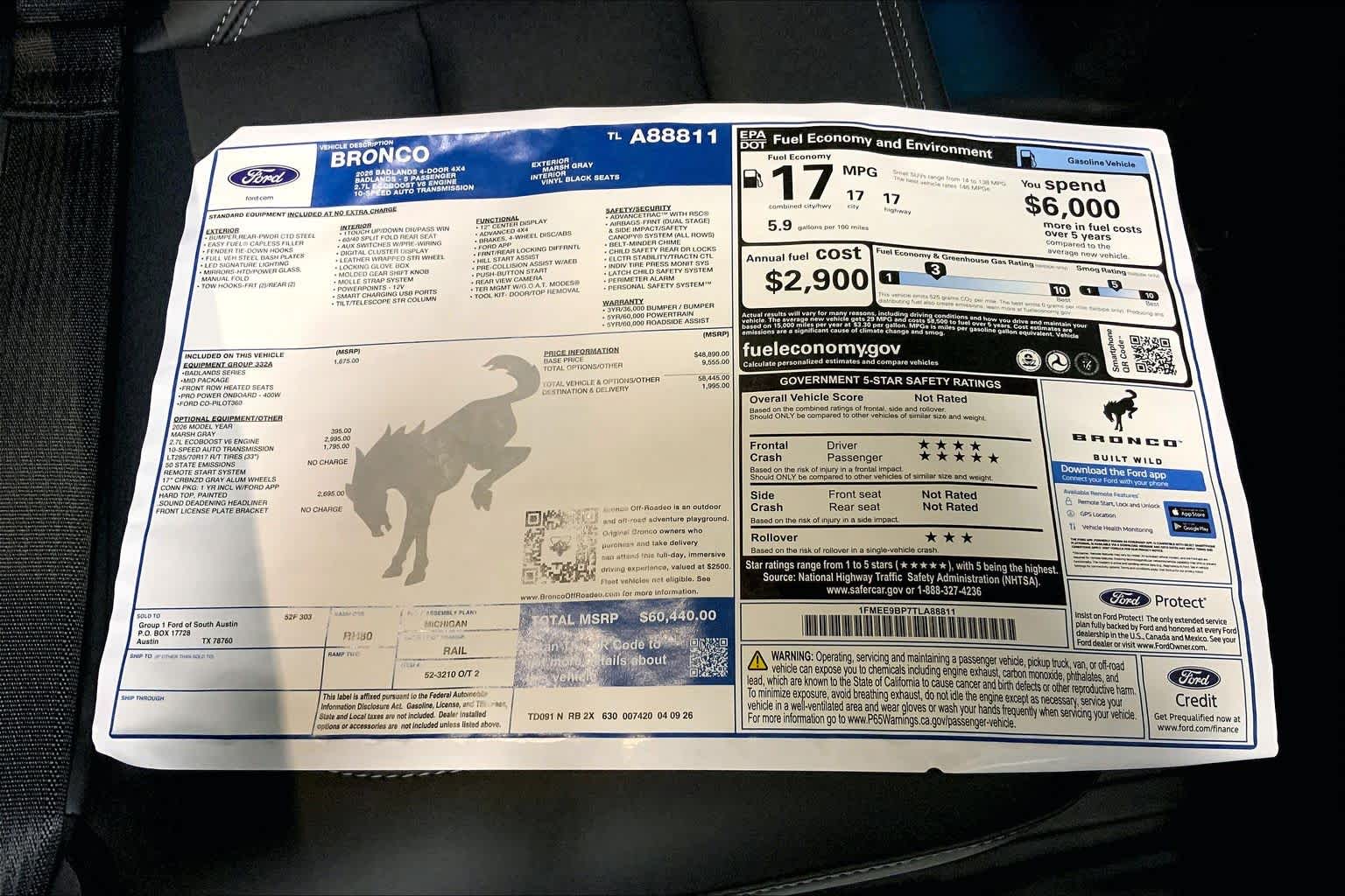 2026 Ford Bronco