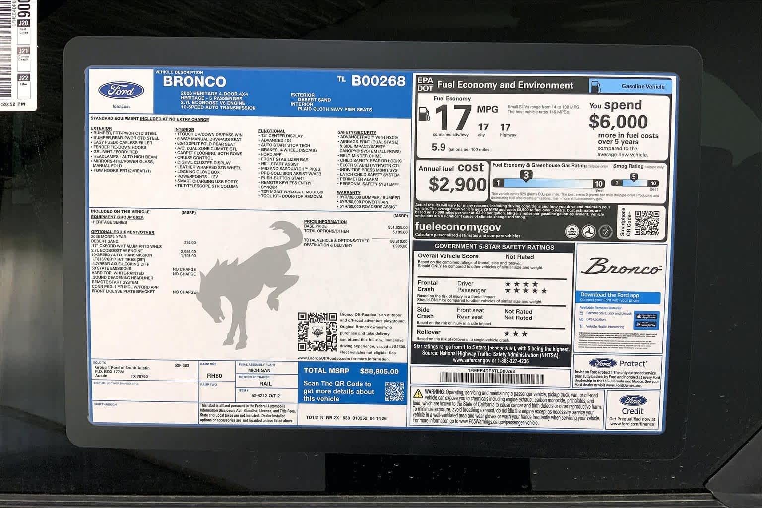 2026 Ford Bronco