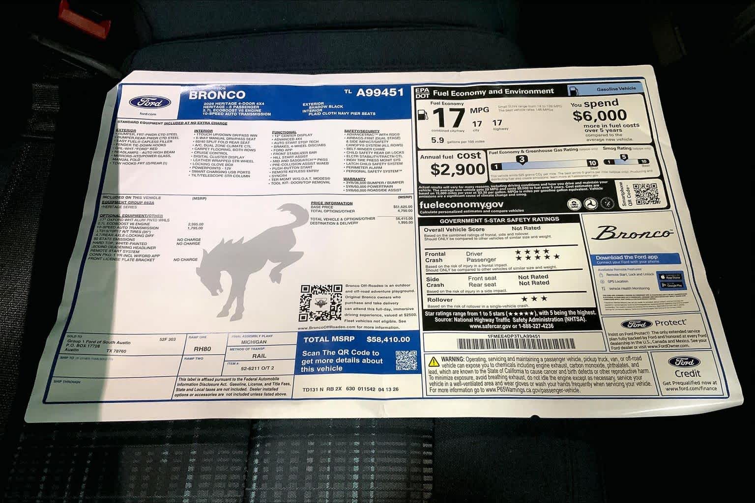 2026 Ford Bronco