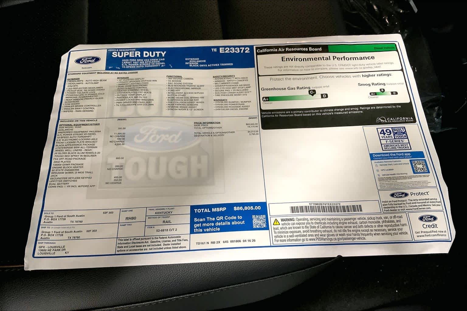 2026 Ford Super Duty F-250 SRW