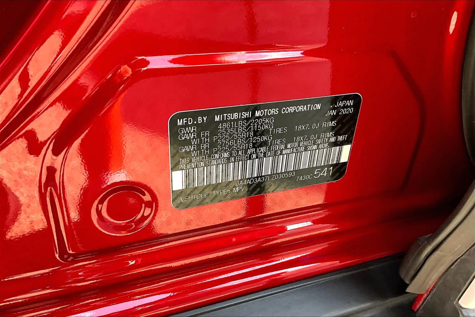 2020 Mitsubishi Outlander