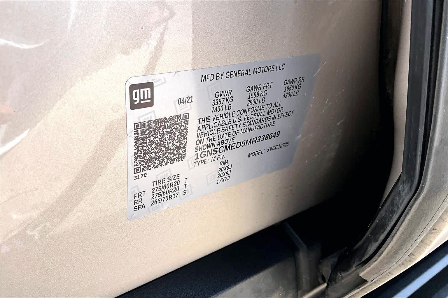 2021 Chevrolet Tahoe